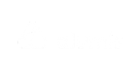 Alumis white logo