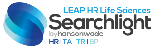 LEAP HR Life Sciences Searchlight logo